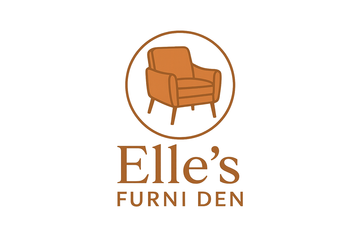 Logo for Elle's Furni Den